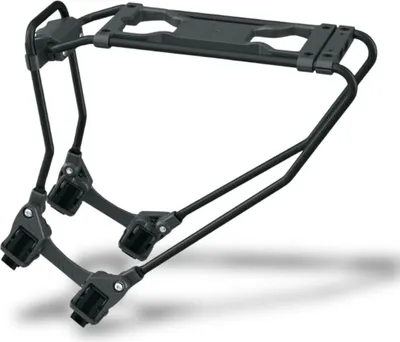 Productafbeelding van Bagagedrager fiets aluminium - Universeel - Zadelpenbevestiging - Max. 12 kg