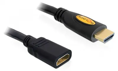 Obrázek produktu pro DeLOCK 5m HDMI, 5 m, HDMI Typ A (standardní), HDMI Typ A (standardní), 3D kompatibilita, Černá