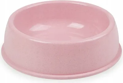Produktbild von Hundeschüssel rutschfest, leicht zu reinigen, 0,6L rosa