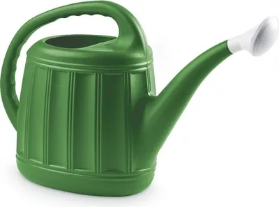 Produktbild von Hega Hogar Gieskanne - grun - Kunststoff - mit Besenkopf - 3,7 Liter