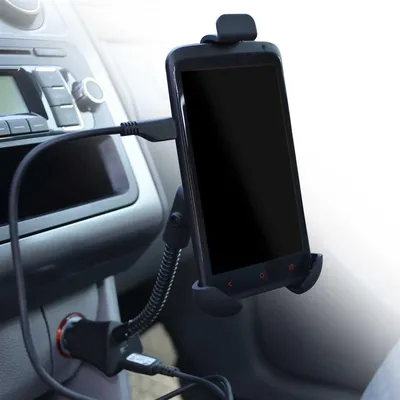 Produktbild von Kfz Smartphone Halter Schwanenhals USB Steckplatz Autozubehör Filmer 37382