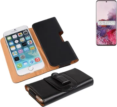 Produktbild von K-S-Trade Schützhülle Handyhülle kompatibel mit Samsung Galaxy S20 Exynos Holster Gürtel Tasche Schutzhülle Handy-Tasche Smartphone Case