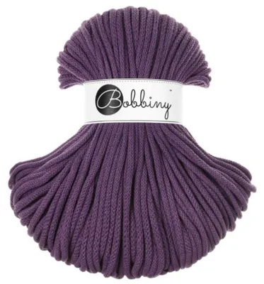 Produktbild von Bobbiny Premium 5 mm 100 m Violet Schnur