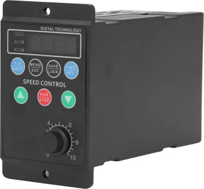 Obrázek produktu pro Frekvenční měnič pro třífázové motory, 120 W, 0,7 A, 1fázový, vstup 176šC264 V, výstup 3fázový, 0šC220 V