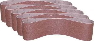 Zdjęcie produktu dla Güde 38362 Taśma szlifierska K100 SB 150x1220 mm 5 szt. (pasuje do szlifierki taśmowej i tarczowej Güde #38352 GBTS 1100) Czerwona