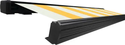 Produktbild von SOLUNA Kassettenmarkise Exquisit 3,5x3 Dessin S2015 Gestell DB703 dunkelgrau Antrieb links inkl. Motor und Wandschalter