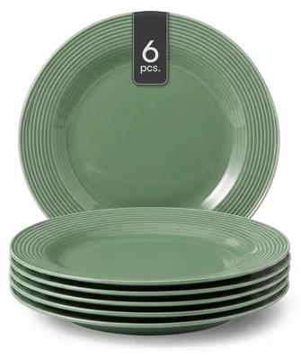 Produktbild von Dessertteller - Hellgrün - Porzellan - Ø 23 cm - 6er Set