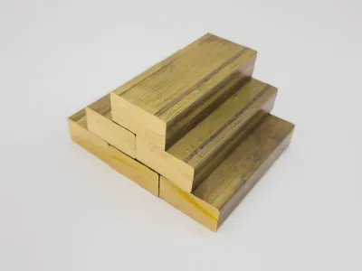 Produktbild von Alubronze CuAl10Ni5Fe4 (CW307G) in 250 g Barren, Gewicht: 1 kg