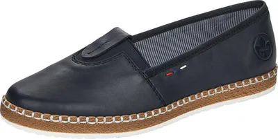 Produktbild von Rieker Ballerinas - Pazifikblau Glattleder Größe: 36 Normal
