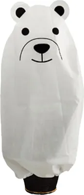 Produktbild von Pflanzenhaube Eisbär Wintertiermotiv 1050x1300 mm weiß 1 Stück für effektiven Winterschutz & Frostschutz