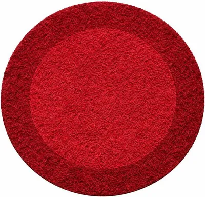 Produktbild von Hochflor Teppich LIFE Rot 200 cm Rund