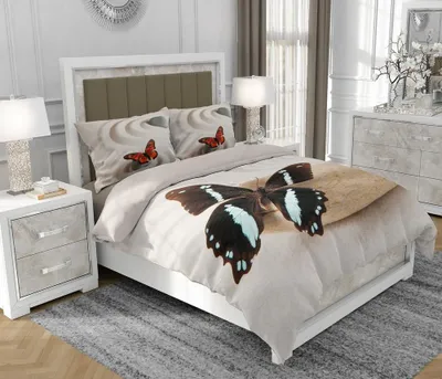 Immagine prodotto di Biancheria da letto 200x220 cm + 2x70x80 cm, set 3 pezzi, 100% cotone, cerniera, multicolore - SOVIO | So.0260