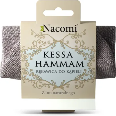Produktbild von Nacomi Kessa Hammam Peelinghandschuh aus natürlichem Leinen, 1 Stück