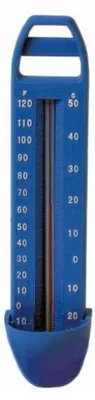 Produktbild von Schwimmendes Poolthermometer mit Schnur, 16,5 cm, für Pool, Spa, Whirlpool