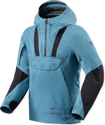 Produktbild von Revit Smock Blackwater 3 H2O wasserdichte Motorrad Windbreaker Jacke, blau/schwarz, S