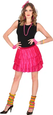 Produktbild von Outfit Kostüm Rock Neon DISCO 80er 90er