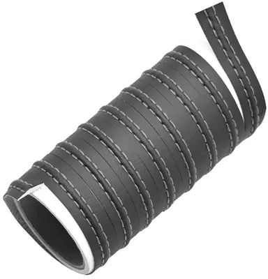 Produktbild von Apt Dekoratives Klebeband 2M Schwarz/Silber