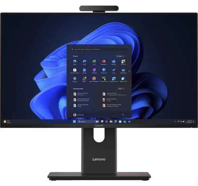 Produktbild von Lenovo ThinkCentre M70a Gen 6 Intel Core Ultra 5 235T 60,5 cm (23.8") 1920 x 1080 Pixel All-in-One-PC 16 GB DDR5-SDRAM 512 GB SSD Windows 11 Pro Wi-Fi 6E (802.11ax) Schwarz