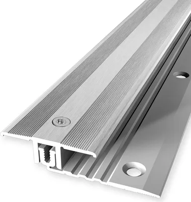 Produktbild von PROVISTON | Ausgleichsprofil | Parkettausgleich | Breite: 34 mm | Höhenausgleich: 6.5 - 16 mm | Länge: 1000 mm | Aluminiumprofil | Silber | 1 Stück