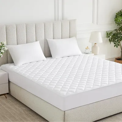Image de Protection de matelas - Hypoallergénique et respirante - Blanc - 150x200 cm