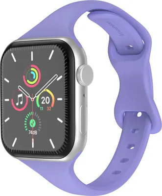 Zdjęcie produktu dla Watch SE - 40 mm, Watch SE 2023 - 40 mm, Watch SE 2022 - 40 mm, Watch 9 - 41 mm, Watch 8 - 41 mm, Watch 7 - 41 mm, Watch 6 - 40 mm, Watch 5 - 40 mm, Watch 4 - 40 mm, Watch 4 - 40 mm, Watch 41 mm, Watch 40 mm, Watch 3 - 38 mm, Watch 38 mm, Watch 2 - 38 mm, Watch 1 - 38 mm, Watch 1 - 38 mm, Watch 10 - 42 mm Pasek: imoshion Slim siliconen bandje
