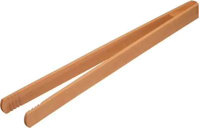 Produktbild von Grillzange Steakwender Grillen Buchenholz Holz 30 cm geleimt