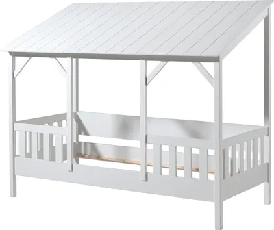 Produktbild von Bett Hausbett Liegefläche 90 x 200 cm Weiß