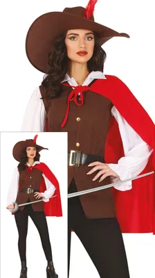Produktbild von Guirca D´artagnan Damenkostüm L L