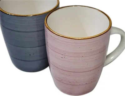 Produktbild von 6er Set Tassen Kaffeetassen Becher 350 ml Tee Tasse 50935 Keramik