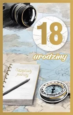 Obrázek produktu pro Přání k 18. narozeninám – AbCard