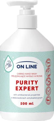 Produktbild von On Line Flüssigseife Purity Expert Antibakteriell 500 ml