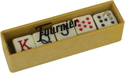 Produktbild von Fournier Poker Würfel Brettspiel Golden  Golden One Size