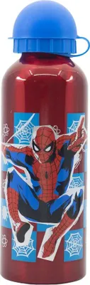 Produktbild von Marvel Spiderman ALU - Wasserflasche Trinkflasche Flasche 530 ml