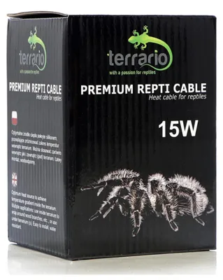 Obrázok produktu pre Terrario Premium Repti Cable 15W - vyhrievací kábel 5,5m Terrario