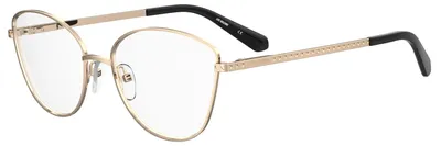 Zdjęcie produktu dla Okulary damskie Moschino Love MOL624 w kolorze różowego złota, 55/17/140