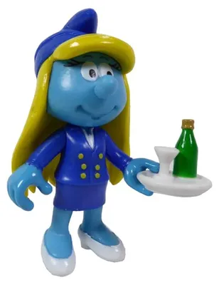 Smurf der Lüfte Figur 7 cm Kunststoff Sammelfigur