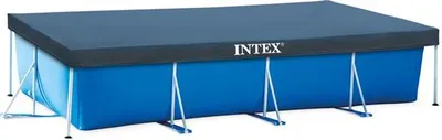 Produktbild von Intex 28039 univerzální plachta obdélníková pro nadzemní bazény 450x220 cmŠířka (cm): 220, Složení: PVC, Modely: 28039, Délka (cm): 450