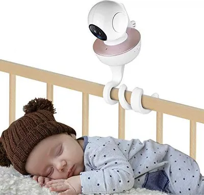 Produktbild von inRobert Babyphone Halter Wandhalterung, universeller Baby Videomonitor verstellbarer Kameraständer für Kindergartenhalter kompatibel mit den meisten