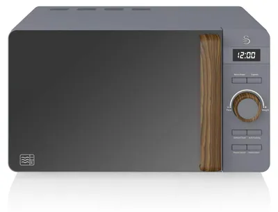 Productafbeelding van Swan SM22036GRYNEU magnetron, 800 watt, 20 liter inhoud, 45,1 cm breed