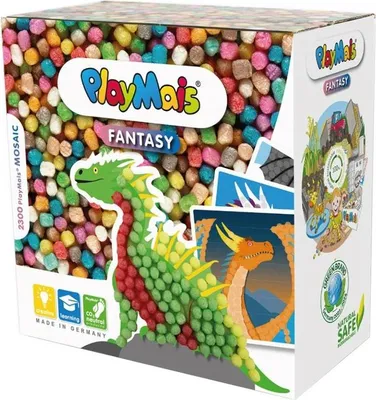 Produktbild von PlayMais® Mosaic Fantasy Dragon 2300