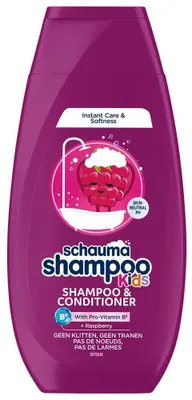 Produktbild von Schauma Shampoo & Spülung für Kinder Himbeere (250 ml)