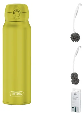 Zdjęcie produktu dla THERMOS ULTRALIGHT BOTTLE 0,75 l Trinkflasche – Vorteilsset mit Reinigungsbürste CLEAN FIX 30 cm