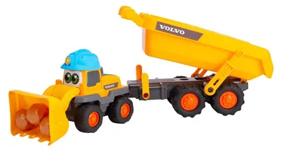 Immagine prodotto di Dickie ABC - Veicolo da cantiere VOLVO con rimorchio 65