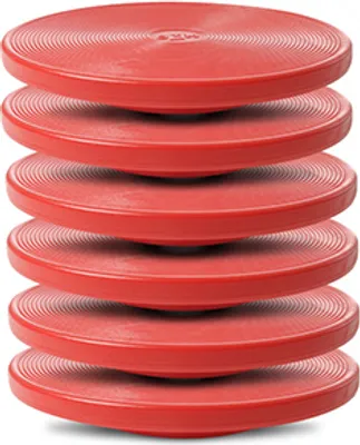 Produktbild von GYM Top Therapiekreisel 6er Set - rot