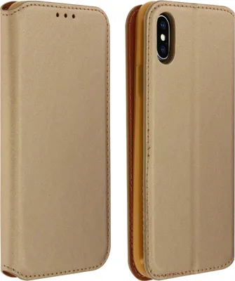 Obrázek produktu pro Flipový kryt Wallet Classic Edition pro Apple iPhone X - Zlatý
