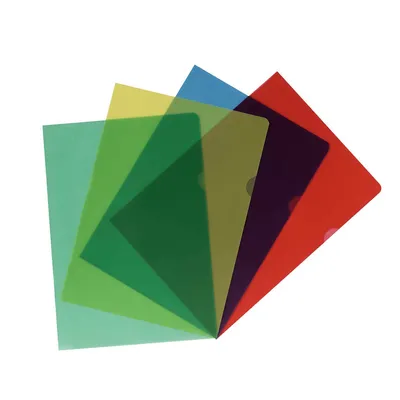 Image de Herlitz Aktenhülle  A4 genarbt farbig sortiert 20er