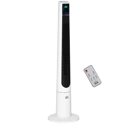 Produktbild von Turmventilator Mobiler klingenloser Luftkühler 40° Oszillation 12h Timer 3 Windmodi