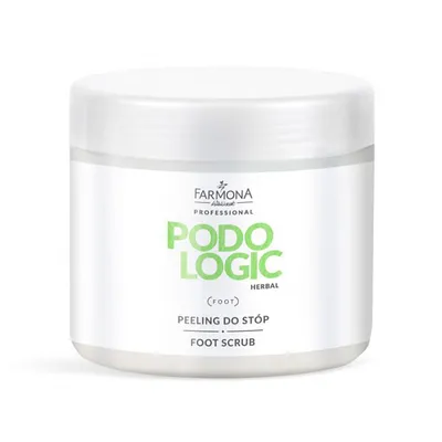 Produktbild von Farmona | Fußpeeling Podologic Herbal - 500 ml - Für empfindliche Haut - Antibakteriell und pflegend