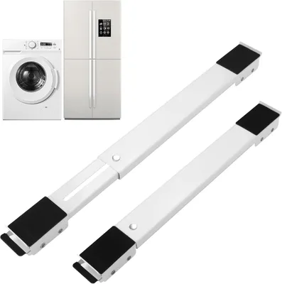 Produktbild von Waschmaschinen Untergestell, 2 Stück Einstellbare Waschmaschinensockel, bis 330 kg, für Waschmaschinen, Kühlschränke, Sofas, Schränke