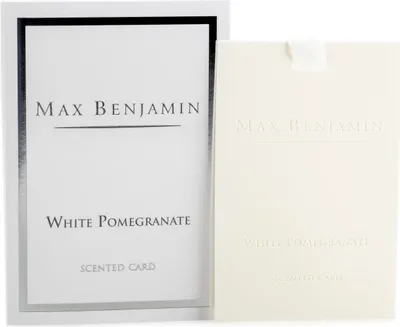 Image de Carte Parfumée de Luxe Grenade Blanche Max Benjamin